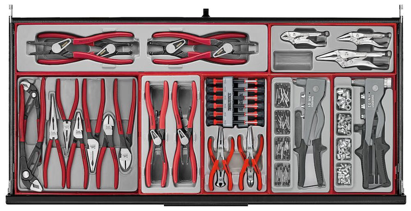 Teng Tools TKW37B1008T  37" PRO35™ roller cabinet tool kit 1008 pieces black