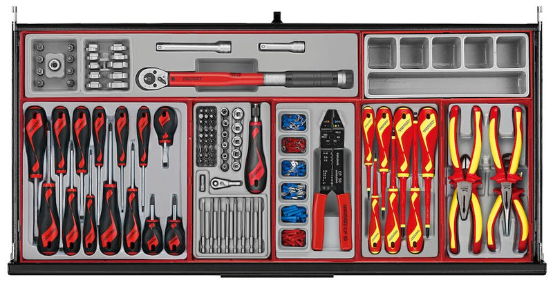 Teng Tools TKW37B1008T  37" PRO35™ roller cabinet tool kit 1008 pieces black