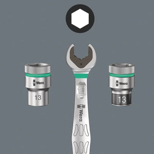 Wera 10-19mm JOKER WRENCH RATCHET COMBI SET 4PC