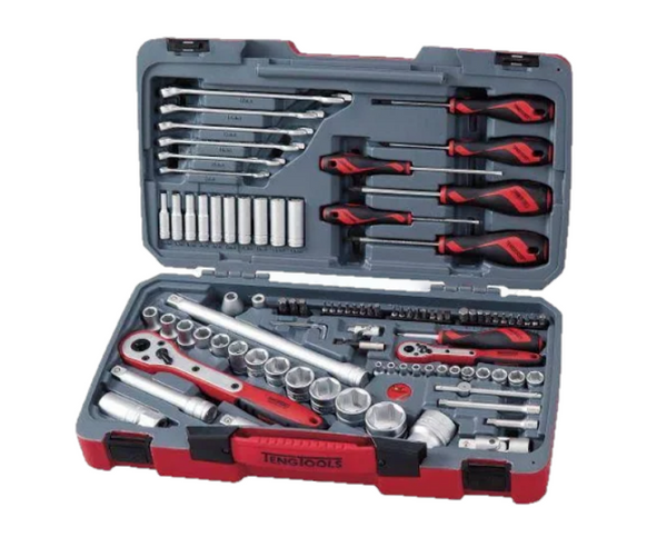 Teng TM095  1/4in and 1/2in Socket Set 95 Piece