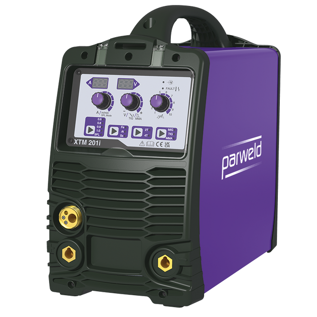 Parweld XTM 201i Mig Welding Inverter 230v C/W Mig Torch & Regulator
