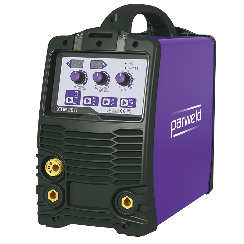 Parweld XTM 201i Mig Welding Inverter 230v C/W Mig Torch & Regulator