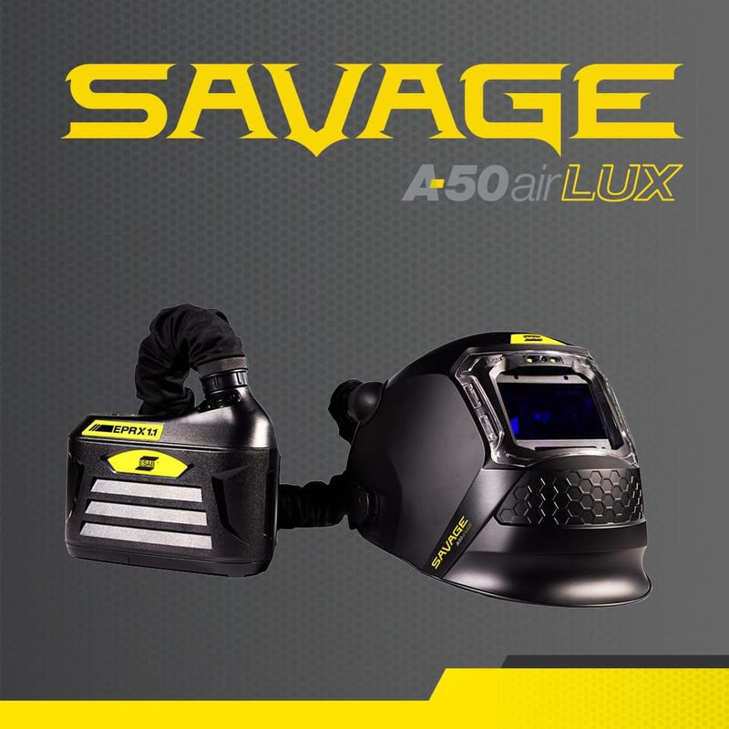 Esab SAVAGE A50 LUX Air Helmet C/W Air System EPR-X1.1