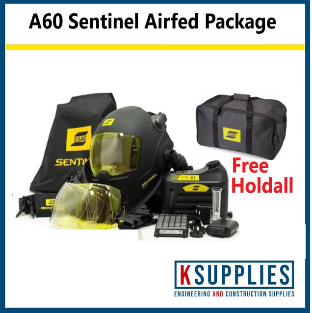 Esab A60 AIR Sentinel Welding Helmet With Air Pack & Holdall