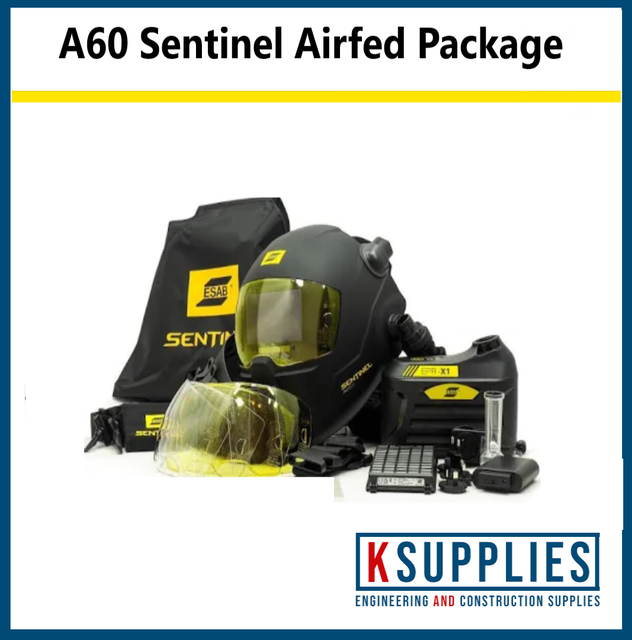 Esab A60 AIR Sentinel Welding Helmet With Air Pack