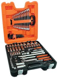 Bahco S103 1/4 & 1/2" Socket Set & Spanner set 103pc