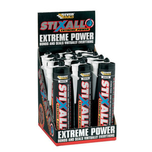 Sika Stixall Extreme Power Hybrid Sealant & Adhesive Anthracite 290ml (Box12)