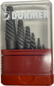 Dormer M901B Carbon Steel Screw Extractor Set 6pc