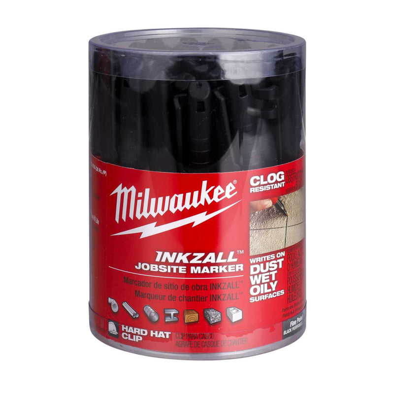 Milwaukee 48223100 Inkzall Fine Point Marker Black