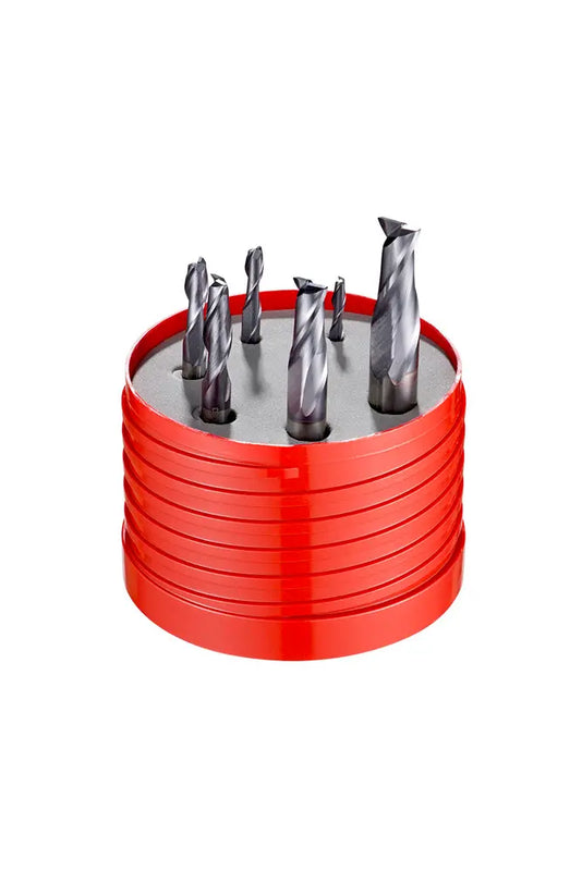 Dormer S991SET922 Solid Carbide Slot Drill Set 6pc