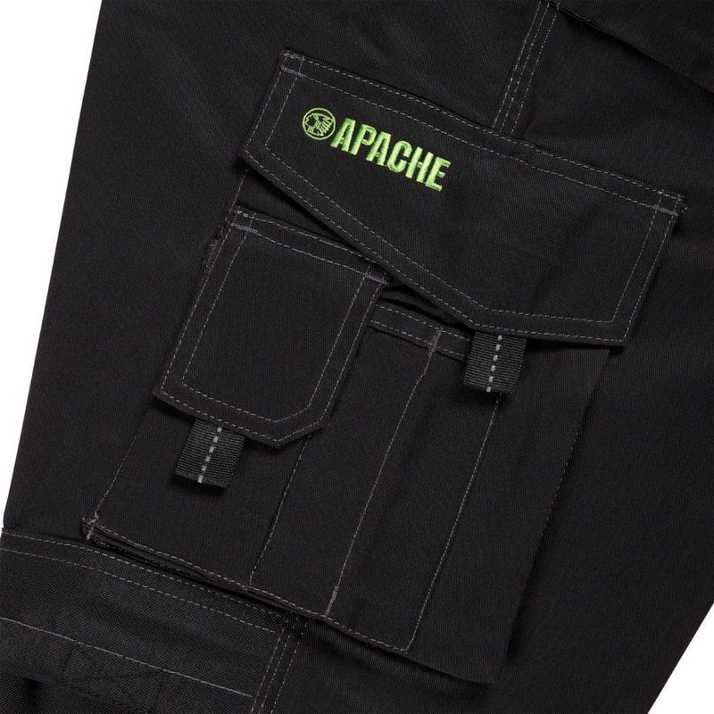 Apache APKHT2 Black Kneepad Holster Pocket Trousers Regular Fit