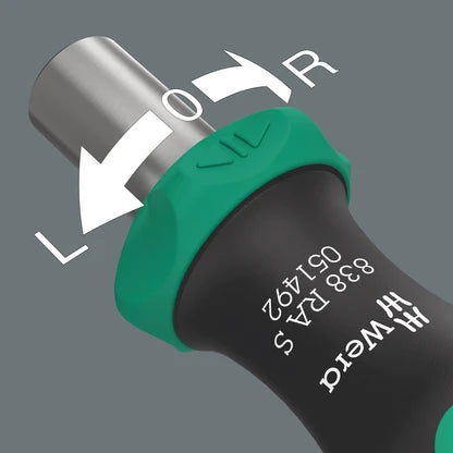 Wera 838 RA S RATCHETING SCREWDRIVER HANDLE