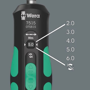 Wera 7515/16 Kraftform Safe-Torque Speed Universal 1 2-6nm