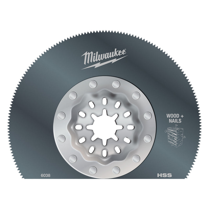 Milwaukee Multi Tool Segmented Blade 85x20mm Multi Material 48906038