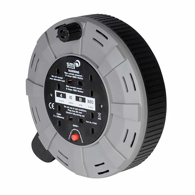 SMJ 10 Meter 230v Extension Cable Reel CT1013