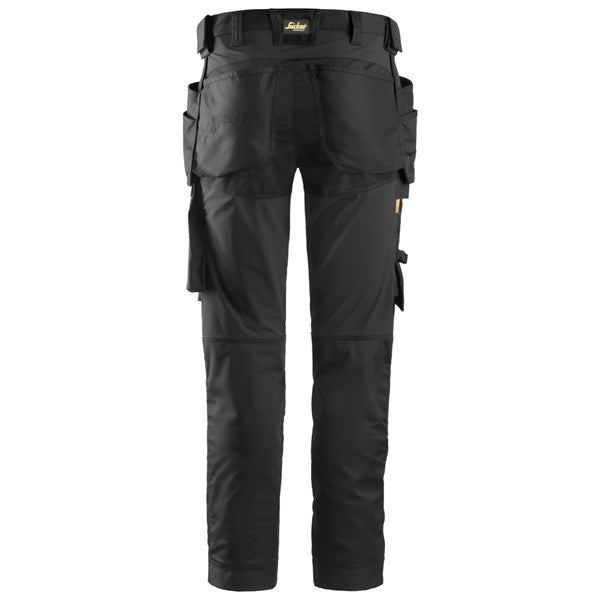 Snickers Trouser 6241 Allround Slim Fit Stretch Work Trouser Black
