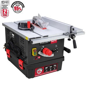 SIP 2-in-1 Table Saw with Integrated Dust Extractor