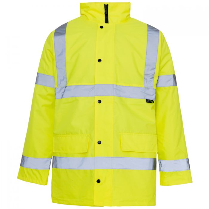 Supertouch  Hi Vis Yellow Storm Parka Jacket