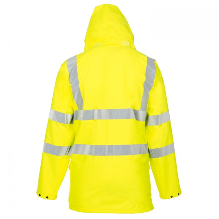 Supertouch Storm-Flex® Hi Vis Yellow PU Highway Jacket