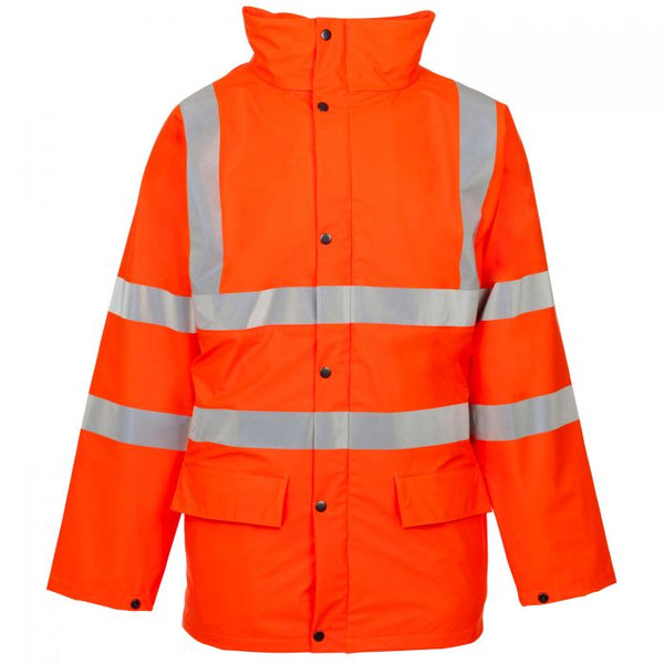 Supertouch Storm-Flex® Hi Vis Orange PU Highway Jacket