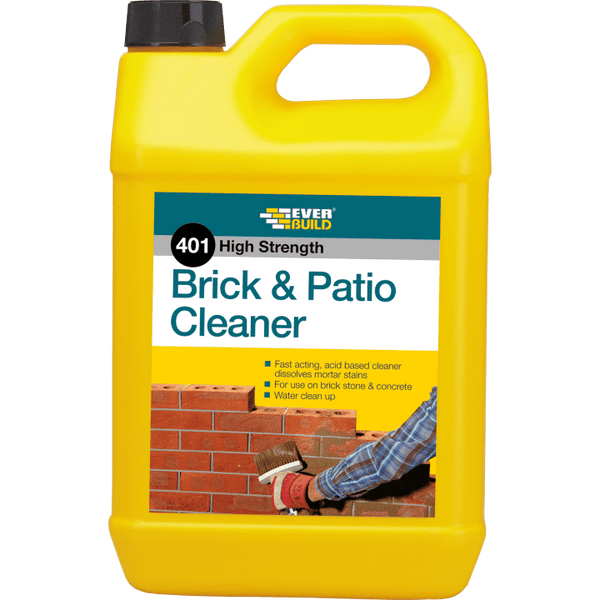 Everbuild 5ltr Brick & Patio Cleaner 401