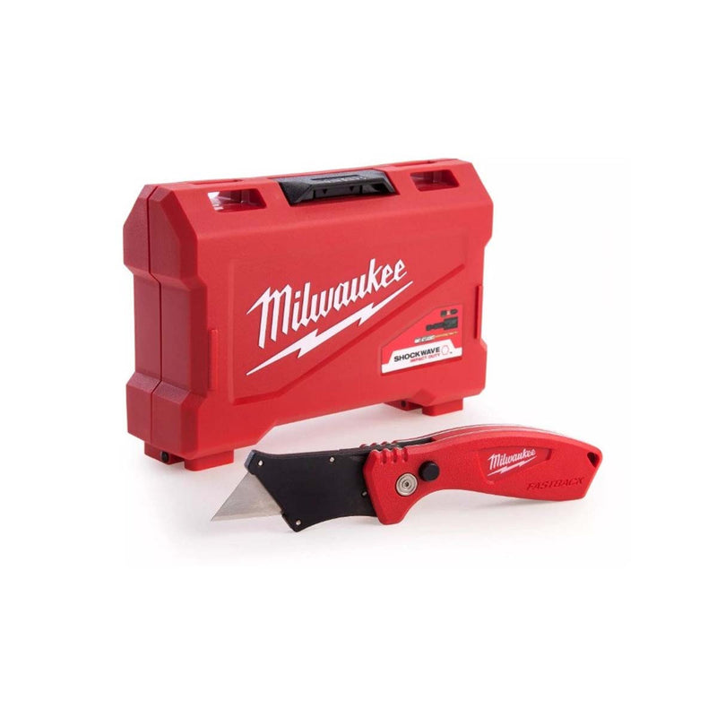 Milwaukee 4932459763 40pc Drill/Screwdriver Bits and Fastback knife