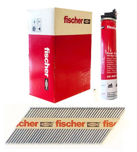Fischer 51mm First Fix Stainless 304 Nail Packs For Im350 Paslode Nail Guns (534713)