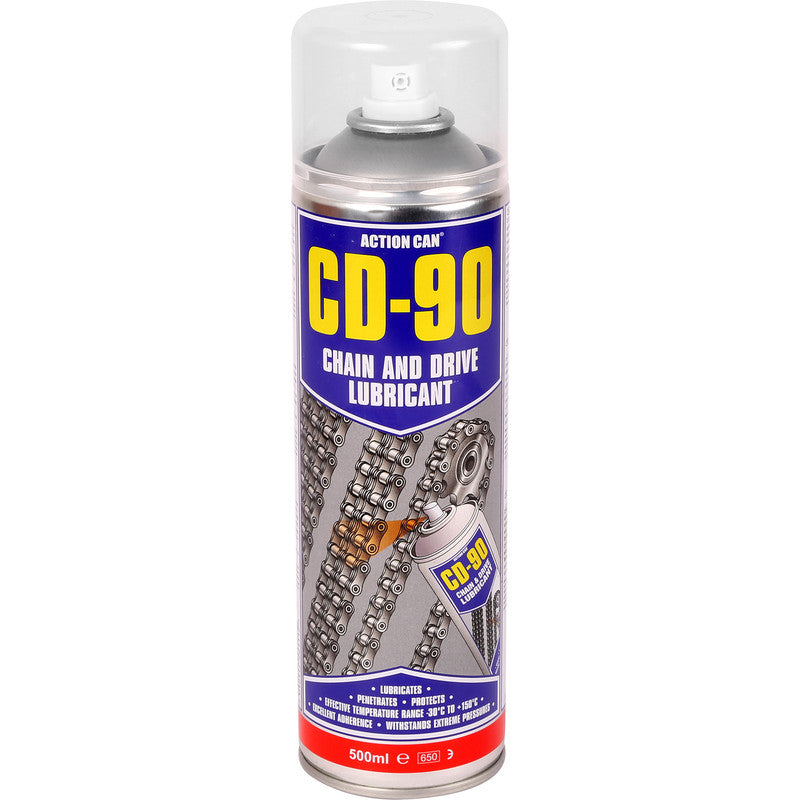 Action Can CD90 500ml Aerosol Chain & Drive Spray