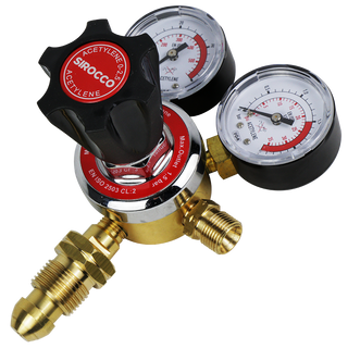 Parweld Acetylene Gas Regulator Twin Gauge E700121