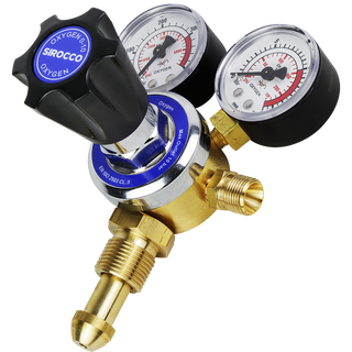 Parweld Oxygen Gas Regulator Twin Gauge E700122