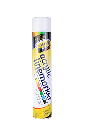 Prosolve White Acrylic Linemarker Paint 750ml