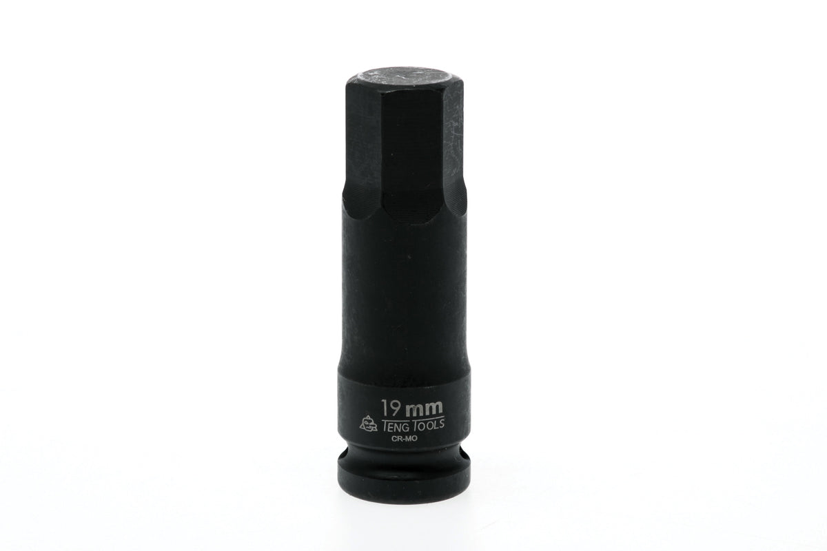 Teng 19mm Metric Hex Bit Impact Socket 1/2