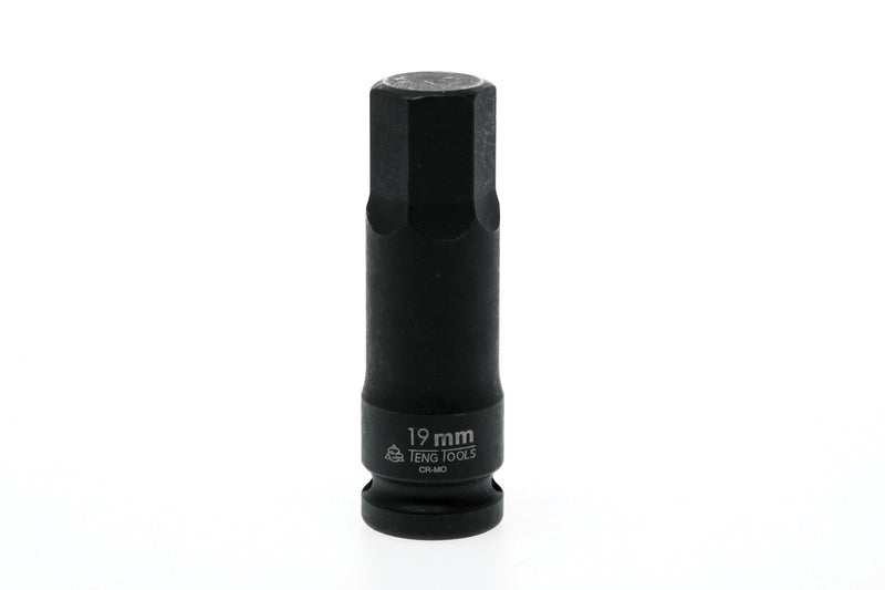 Teng 12mm Metric Hex Bit Impact Socket 1/2" Drive 921512-c