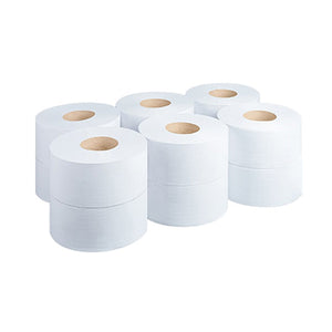 Mini Jumbo Toilet Rolls 12 Pack