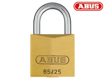 Abus 65/25 Brass Padlock Keyed Alike