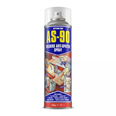 Action Can AS90 500ml Aerosol Anti Spatter