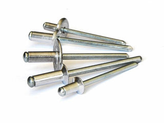 4.8mm x 12 Aluminium Large Flange Pop Rivets