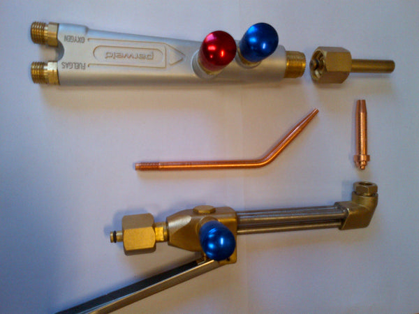 Parweld Type L/W Shank Gas Welding Torch, Mixer & Cutting Attachment