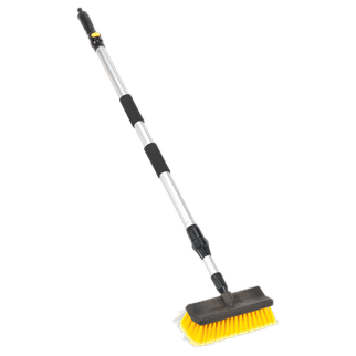 Sealey CC50 1.7m Large Angled Flo-Thru Brush with Telescopic Handle