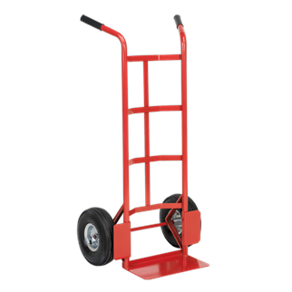 Sealey CST986 Sack Truck with 250 x 90mm Pneumatic Tyres 200kg Capacity