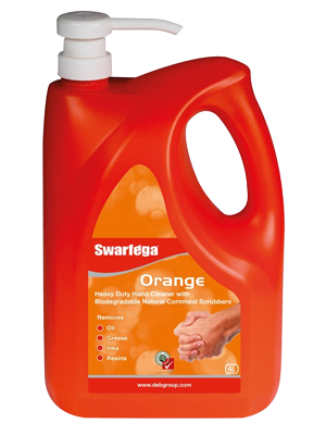 Deb Swarfega Orange Heavy Duty Hand Cleaner 4 Litre