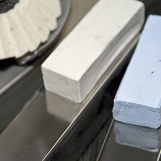 Dronco / Osborne Polishing Disc set 115mm x 22mm Fine Coarse Felt polishing disc & polish 6900040100