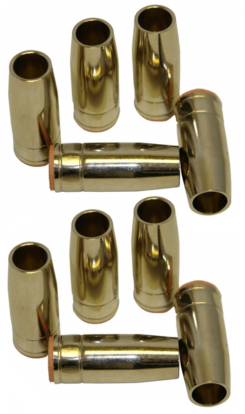 Parweld  Conical Nozzle ECO2508 For MB25 MIG Torches (10 Pack)