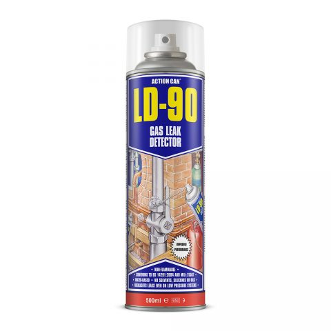 Action Can LD90 500ml Aerosol Leak Detector Spray