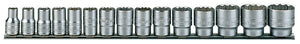 Teng M1215AF 1/2" Drive 15PC Imperial Socket Set