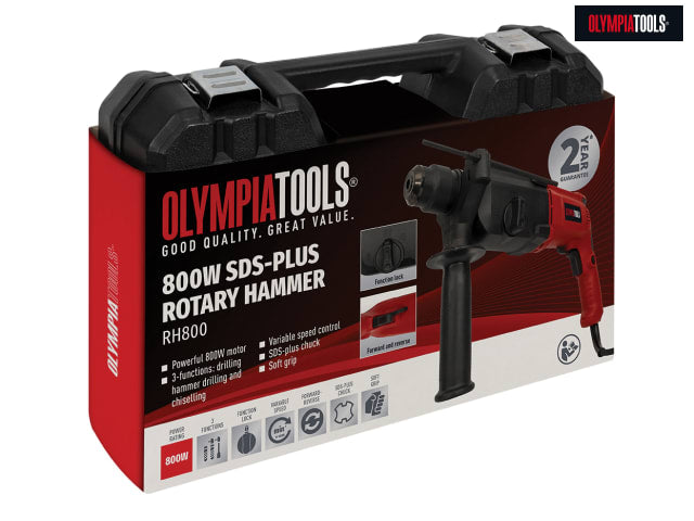 Olympia Tools SDS Rotary Hammer Drill 800W 240volt