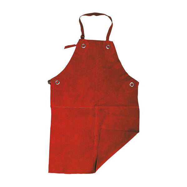 Parweld Red Leather Welders Apron P3720