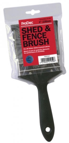 Prodec 4" Shed & Fence Paint Brush (PBWD001)