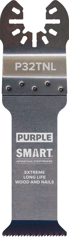 Smart P32TNL1 Purple Deep Cut 32mm Multi Tool Blade Bi Metal