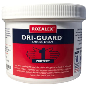 Rozalex DRI GUARD Barrier Cream 450ml Hand Protection